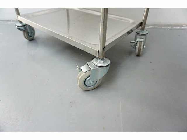 Rvs trolley (2x) - afbeelding 3 van  3