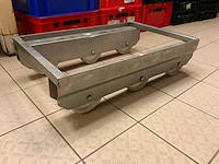 Rvs trolley (5x) - afbeelding 1 van  3