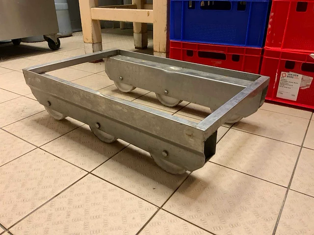 Rvs trolley (5x) - afbeelding 2 van  3