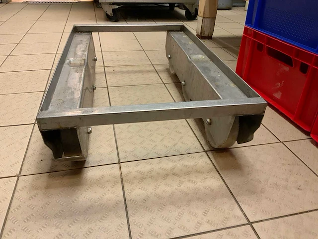 Rvs trolley (5x) - afbeelding 3 van  3