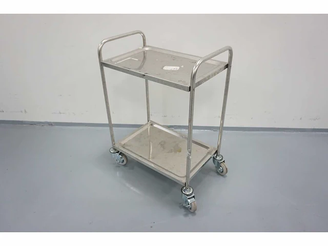 Rvs trolley - afbeelding 1 van  3