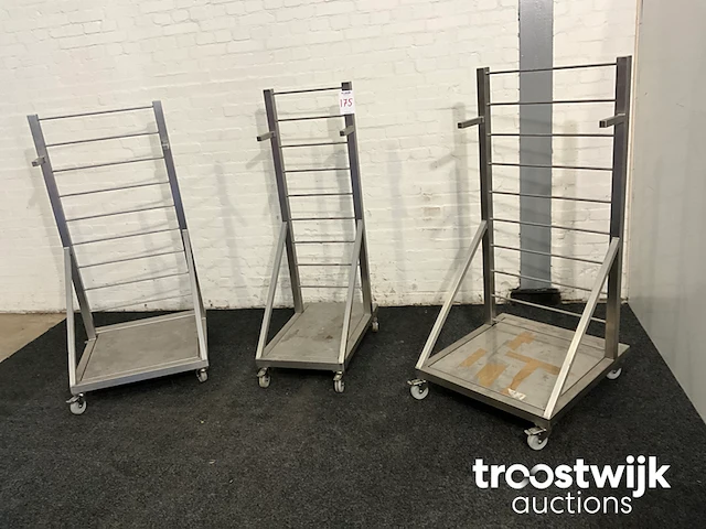 Rvs trolly’s - afbeelding 2 van  9