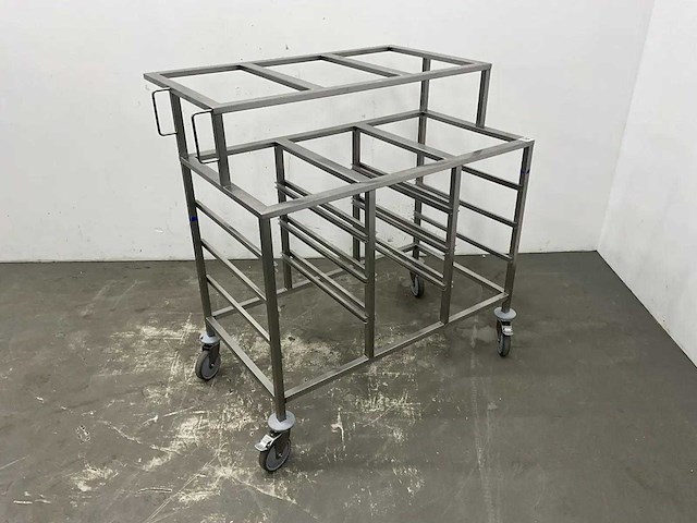 Rvs uitschepwagen - afbeelding 1 van  4