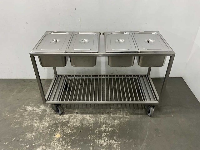 Rvs uitschepwagen - afbeelding 2 van  4