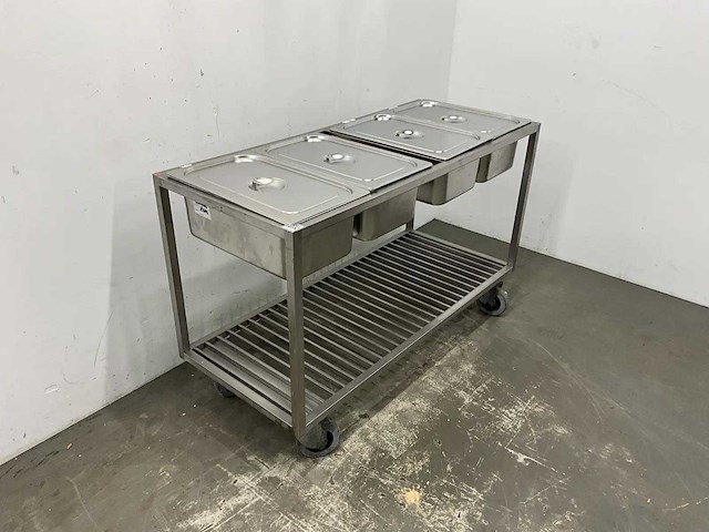 Rvs uitschepwagen - afbeelding 3 van  4