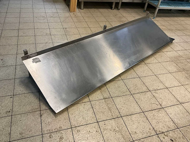 Rvs vaatwaskorven schap - afbeelding 1 van  5