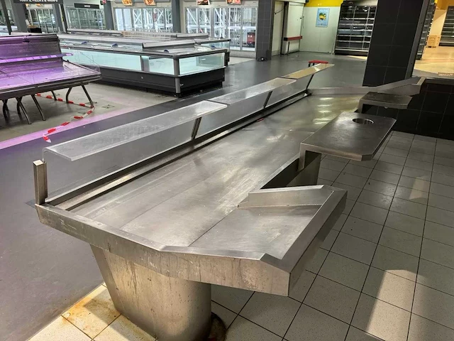 Rvs vis verkoopvitrine - afbeelding 4 van  9