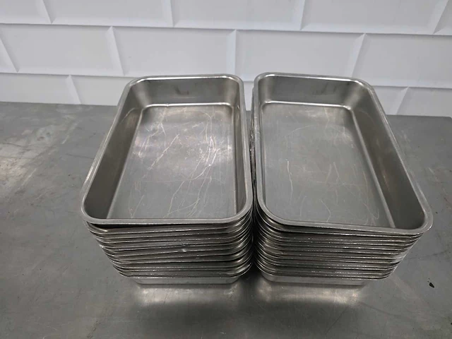 Rvs vleesbak (25x) - afbeelding 3 van  4