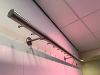 Rvs vleeshaak wandbuis - afbeelding 4 van  6