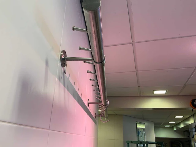 Rvs vleeshaak wandbuis - afbeelding 6 van  6