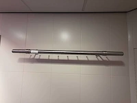 Rvs vleeshaak wandbuis - afbeelding 2 van  3