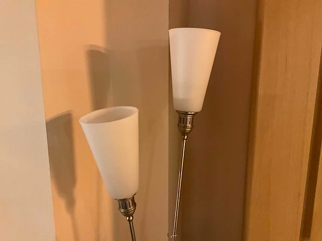 Rvs vloerlamp - afbeelding 2 van  3