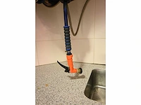 Rvs wandhaspel met spuitpistool - afbeelding 4 van  4