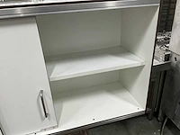Rvs wandkast - afbeelding 3 van  5