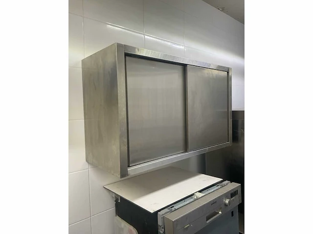 Rvs wandkast - afbeelding 3 van  5