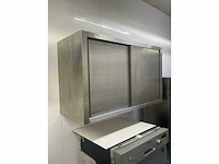 Rvs wandkast - afbeelding 3 van  5