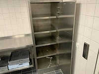Rvs wandkast - afbeelding 3 van  4