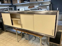 Rvs wandkast - afbeelding 2 van  6