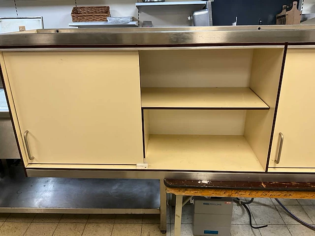 Rvs wandkast - afbeelding 3 van  6