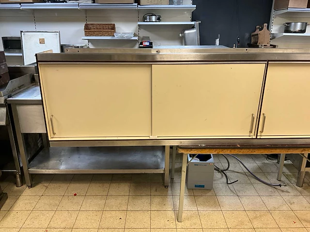 Rvs wandkast - afbeelding 3 van  7