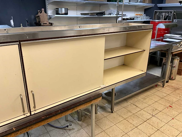 Rvs wandkast - afbeelding 4 van  7