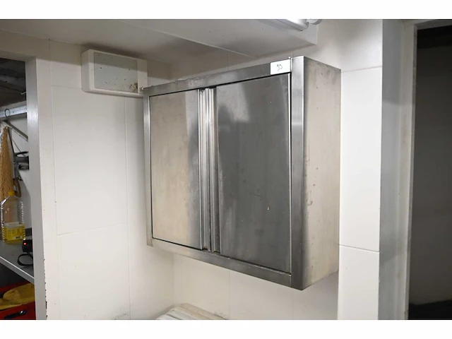 Rvs wandkast - afbeelding 2 van  3
