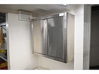 Rvs wandkast - afbeelding 2 van  3
