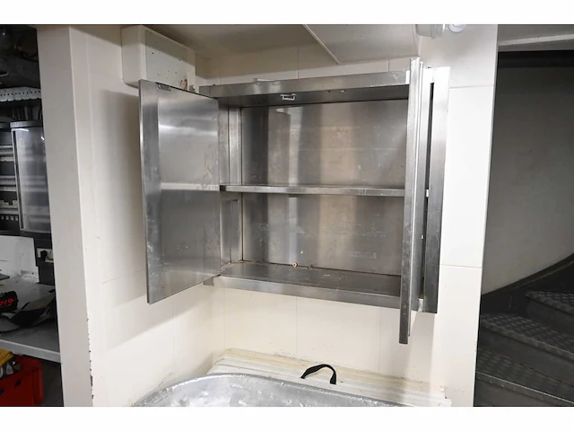 Rvs wandkast - afbeelding 3 van  3