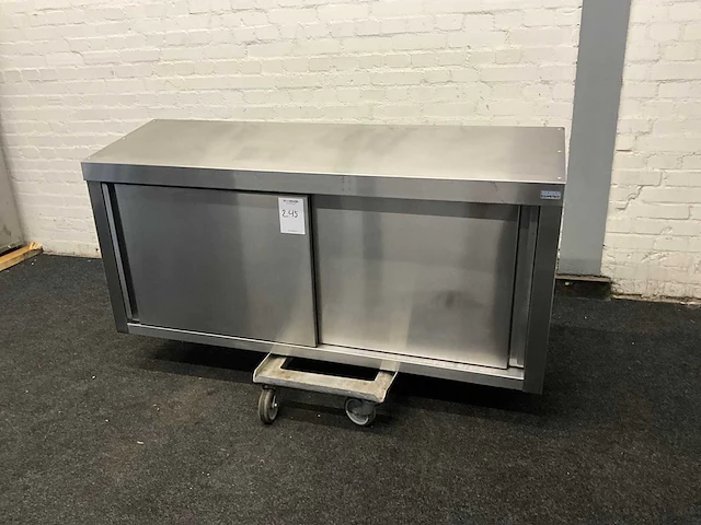 Rvs wandkast - afbeelding 2 van  5