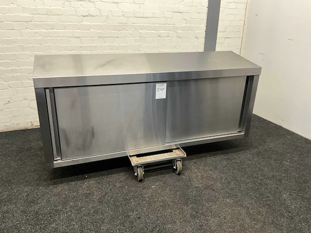 Rvs wandkast - afbeelding 1 van  5