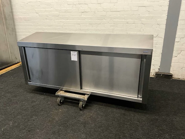 Rvs wandkast - afbeelding 2 van  5
