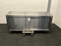Rvs wandkast - afbeelding 3 van  5