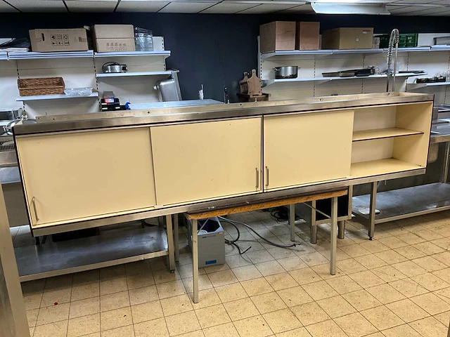 Rvs wandkast - afbeelding 1 van  7