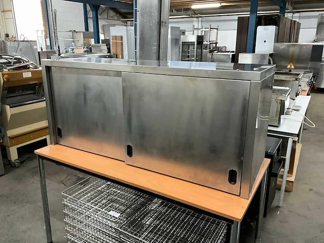 Rvs wandkast - afbeelding 2 van  6
