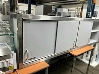 Rvs wandkast - afbeelding 2 van  6