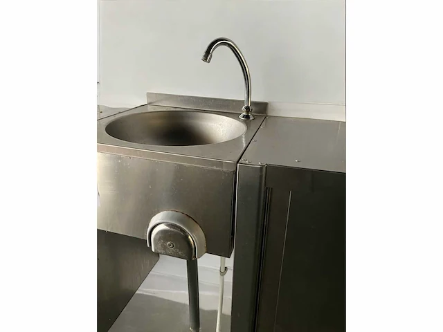 Rvs wandmeubel | 200 cm - afbeelding 3 van  3