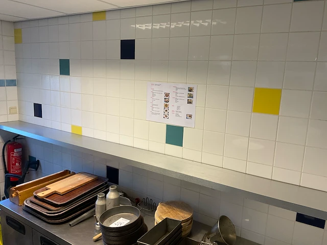Rvs wandplank (4x) - afbeelding 4 van  5