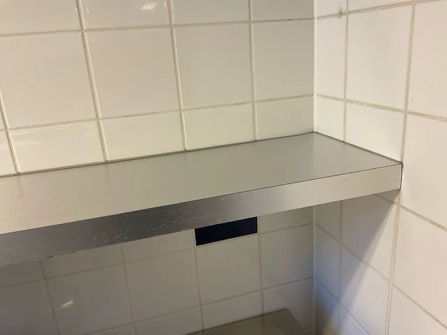 Rvs wandplank (4x) - afbeelding 5 van  5