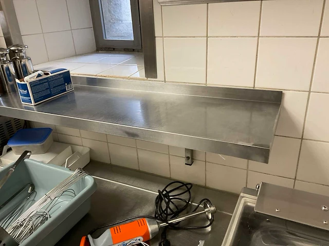 Rvs wandschap (3x) - afbeelding 4 van  4