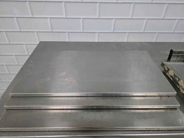Rvs wandschap inclusief steunen (3x) - afbeelding 2 van  3