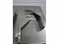 Rvs wandschap inclusief steunen (3x) - afbeelding 3 van  3
