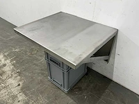 Rvs wandschap - afbeelding 1 van  5