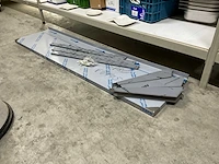 Rvs wandschap - afbeelding 1 van  6