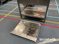 Rvs wastafel met uitvoerblad - afbeelding 4 van  4