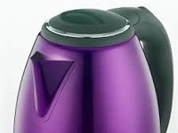 Rvs waterkoker paars - afbeelding 3 van  4