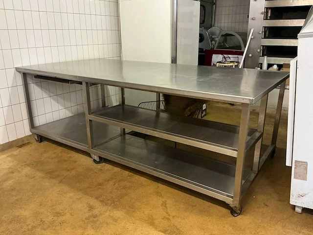 Rvs werkbank koelwerkbank - afbeelding 2 van  8