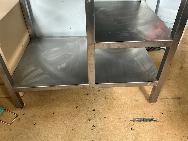 Rvs werkbank koelwerkbank - afbeelding 4 van  5