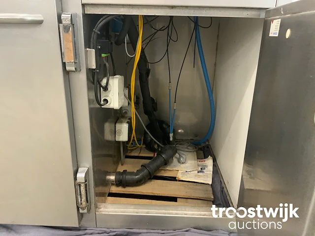 Rvs werkbank met sauspomp - afbeelding 3 van  13