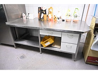 Rvs werkbank - afbeelding 1 van  4