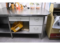 Rvs werkbank - afbeelding 2 van  4